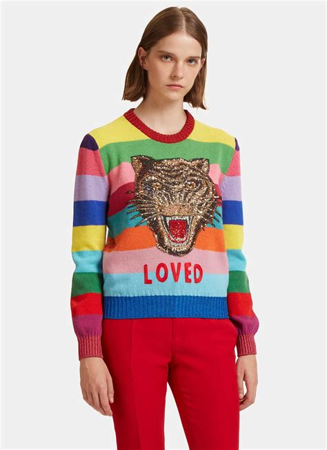 gucci pullover mit tiger|gucci tiger dress.